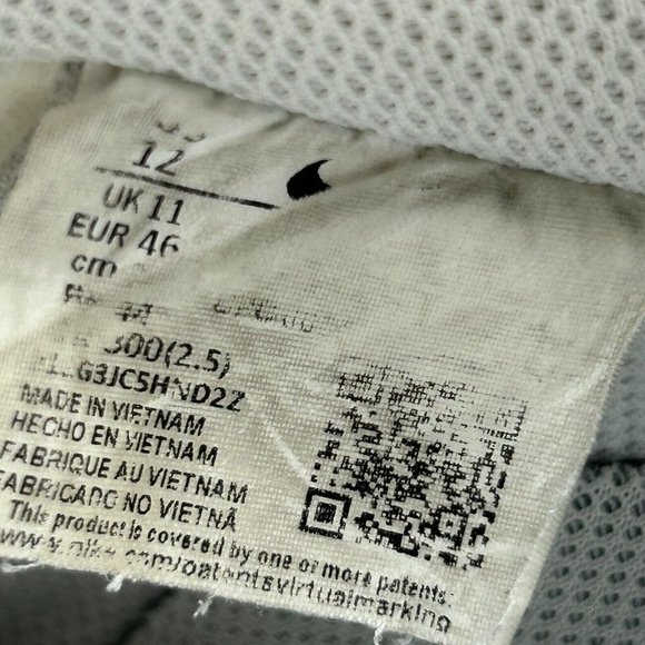 Nike Air Force 1 07 Low Adult Men 12 White Sneakers Uptowns AF1 Shoes Casual - Picture 13 of 13